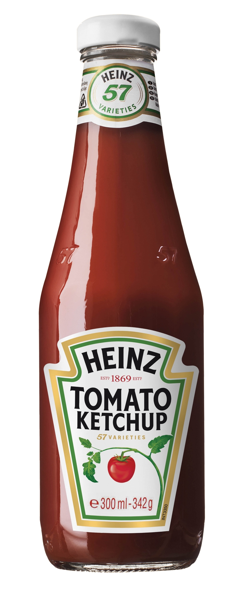 Ketchup glassfl. heinz   342g