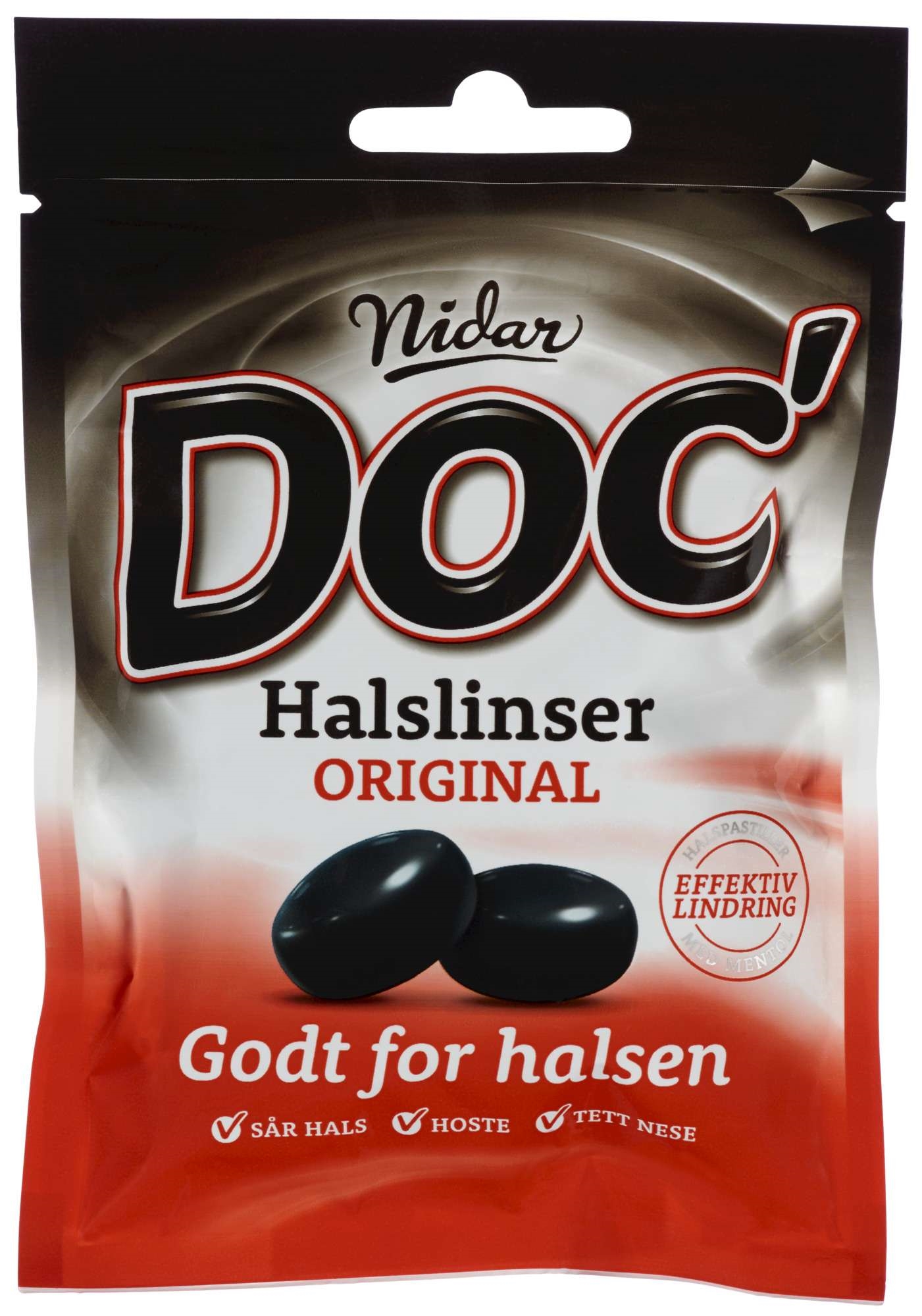 Doc halslinser original 60g
