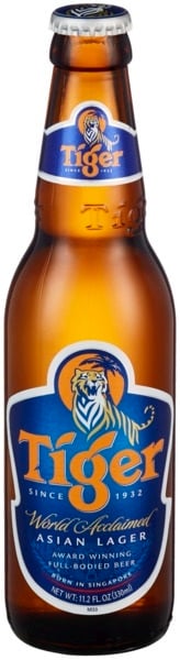 Tiger beer fl   5%   24x33cl