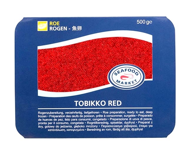 Tobikko flying fish roe red   500g