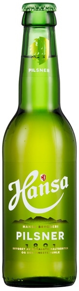 Hansa pilsner fl  4,5%  24x33cl