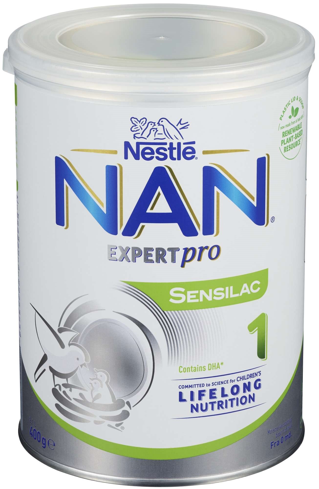 Nan sensilac 1 fra 0m 400g