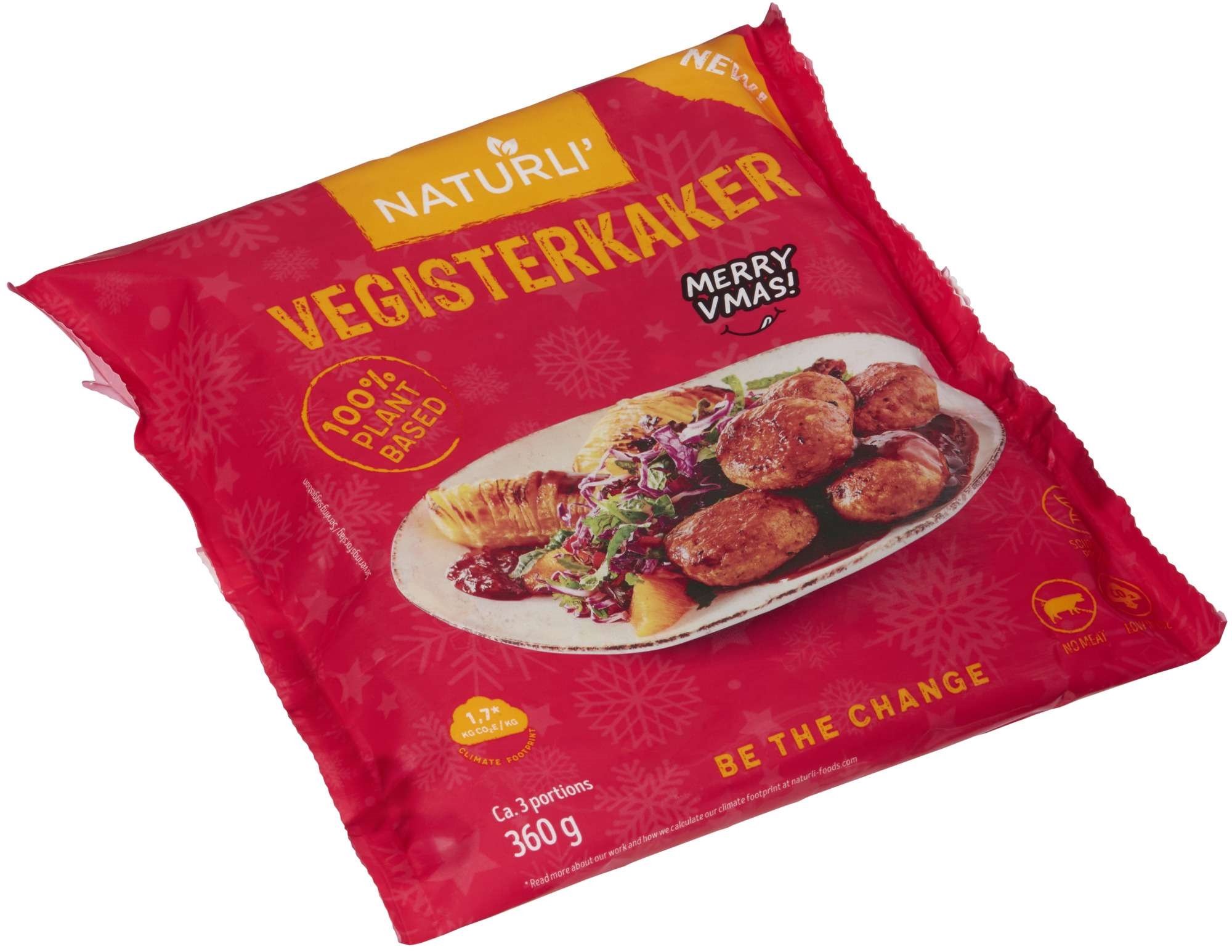 Naturli' vegisterkaker  360g