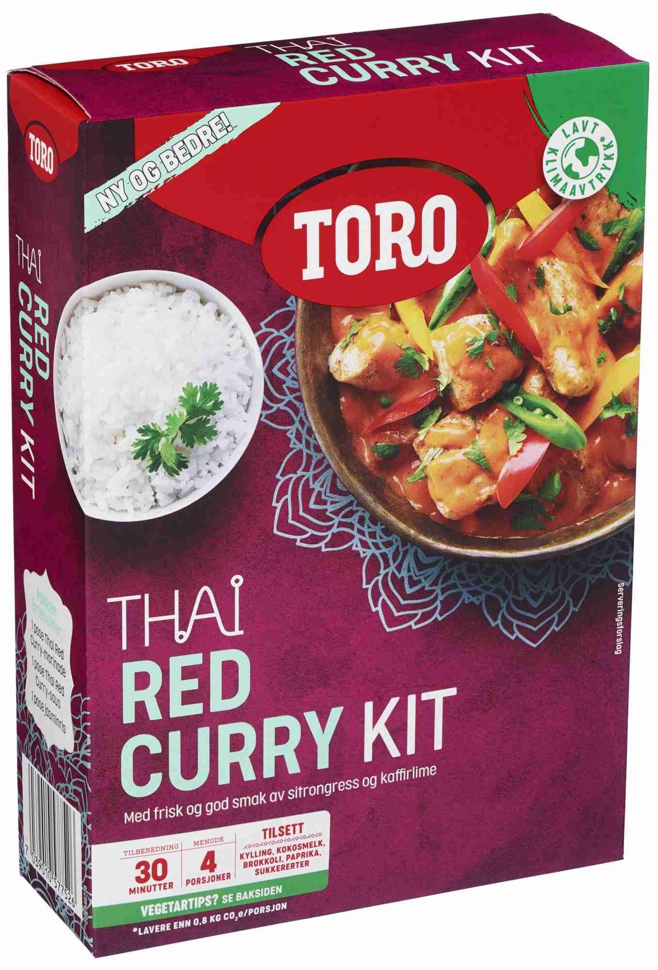 Thai red curry kit   268g