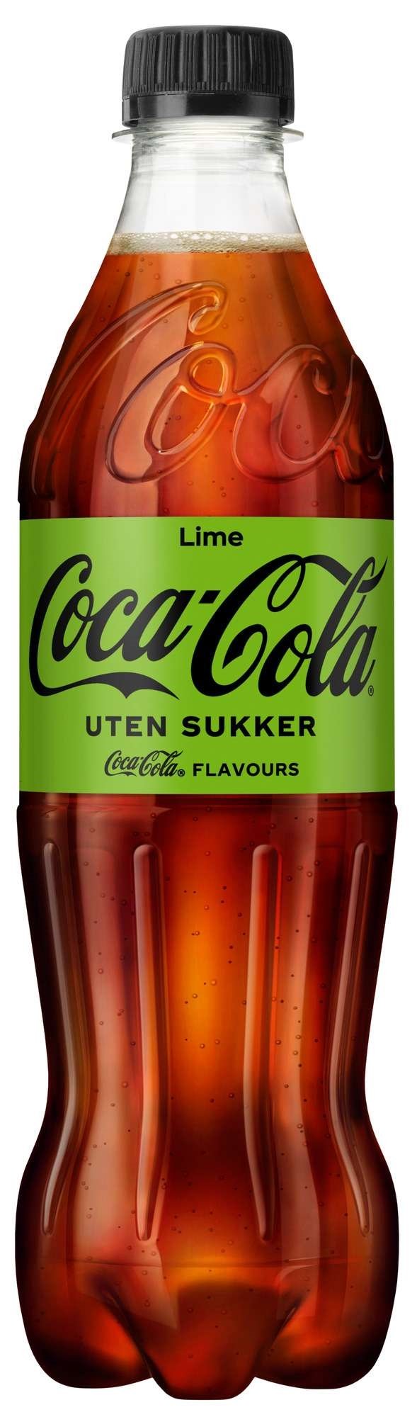 Coca-cola uten sukker lime  24x0,5l