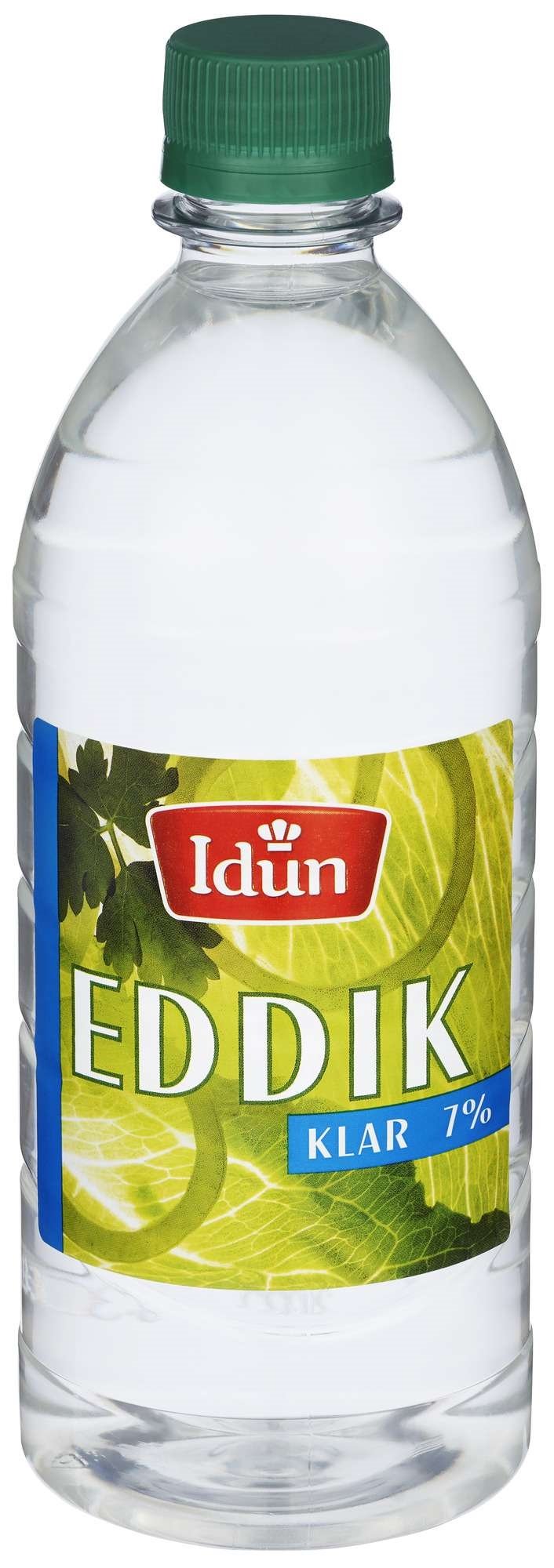 Eddik 7%, klar          0,6l