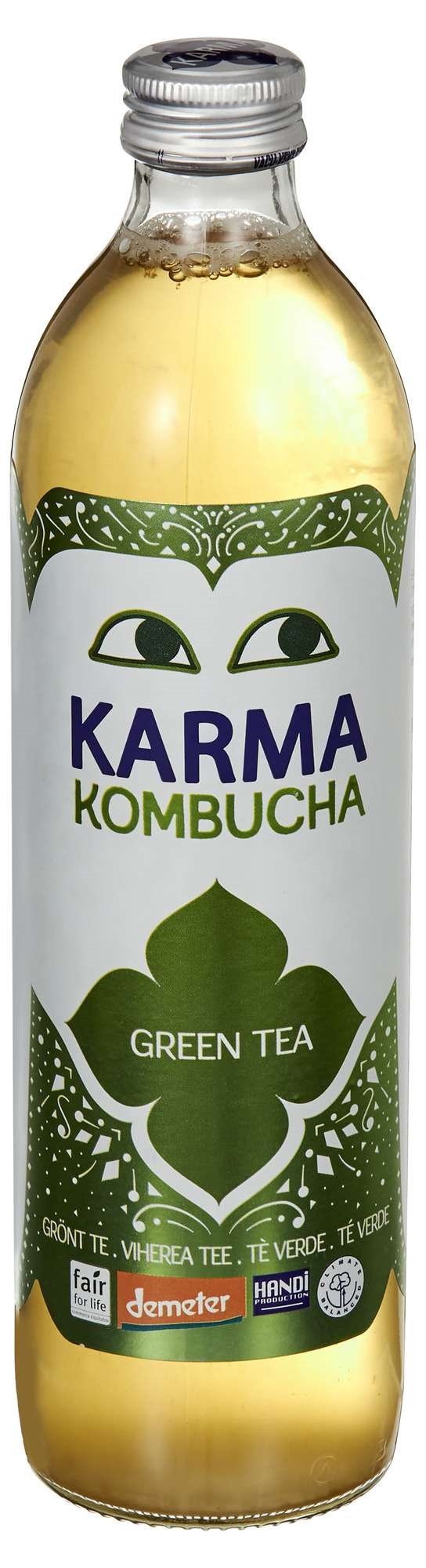 Karma kombucha grønn te   500ml