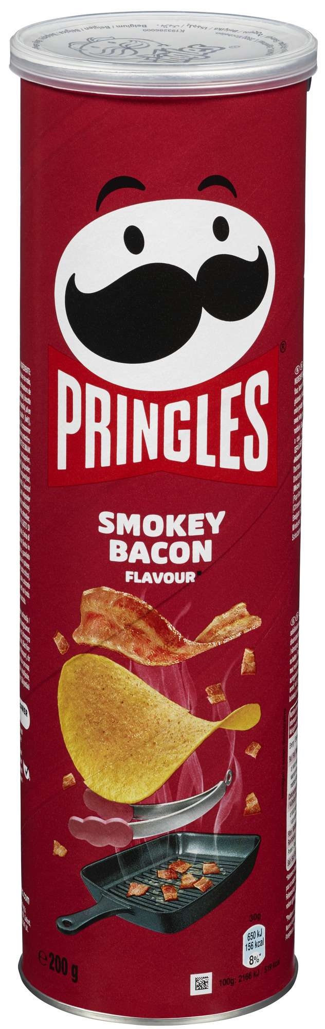 Pringles smokey bacon   200g