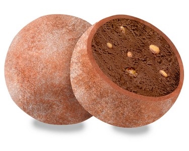 Vegan sjokolade hasselnøtt mochi iskrem  60x32g