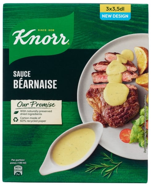 Béarnaise saus 3x19g    57g