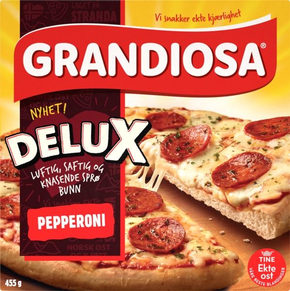 Delux pepperoni   455g