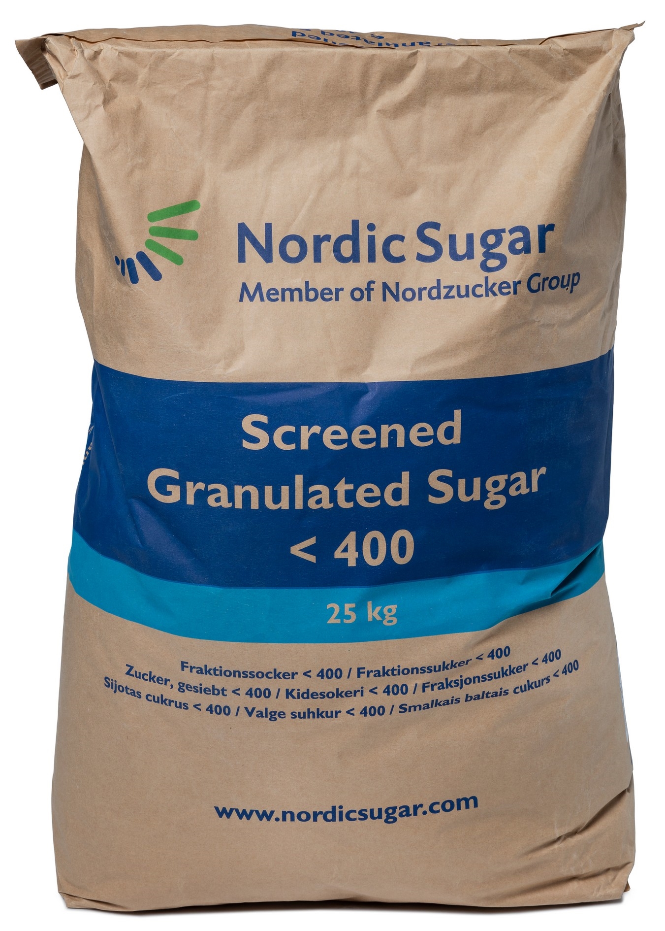 Screened granulated sugar 25kg