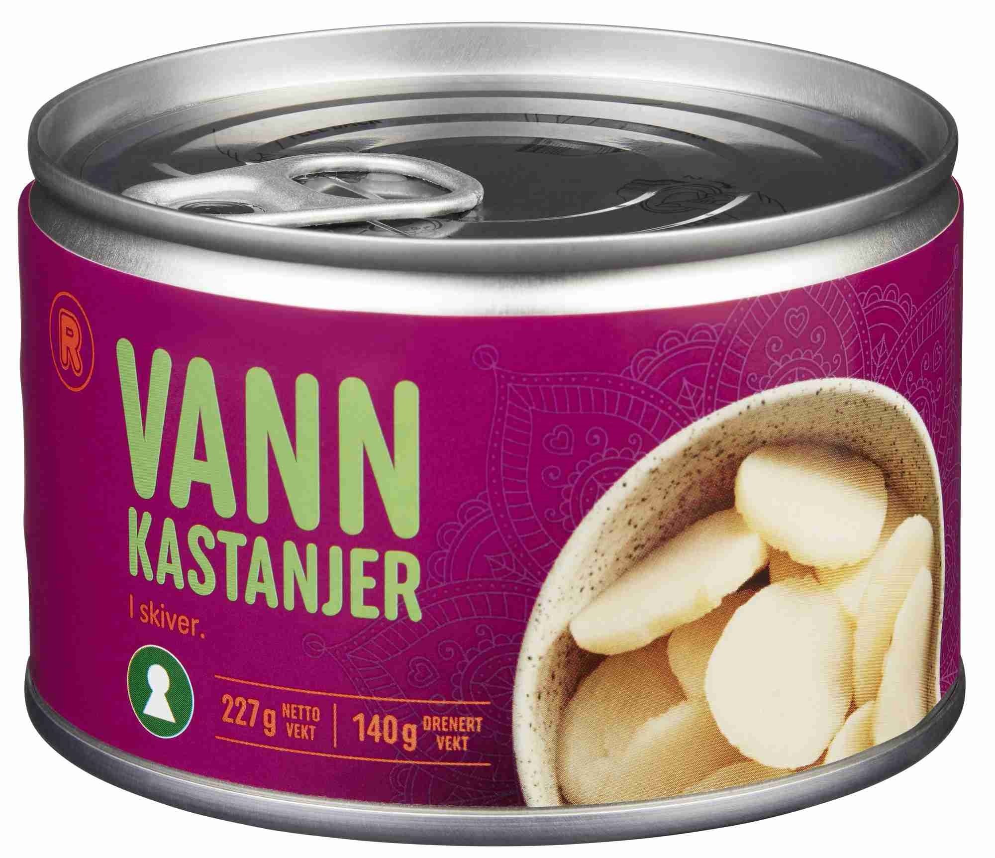 Vannkastanjer  227g