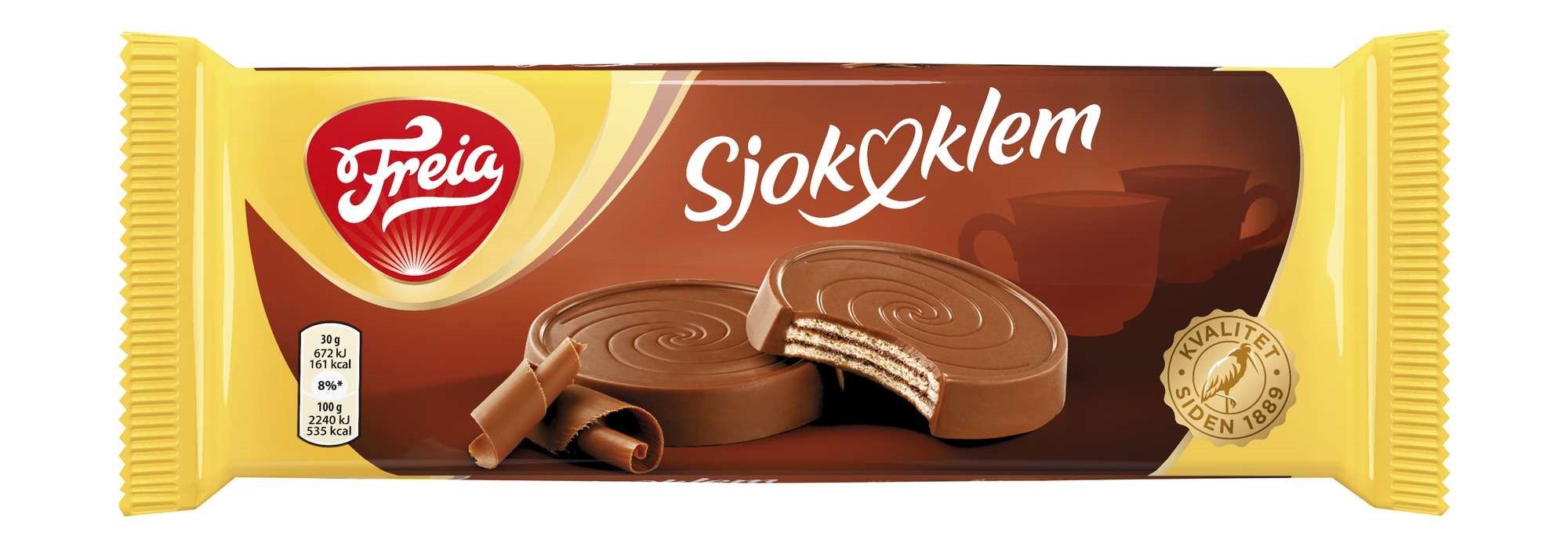 Freia kjeks sjokoklem 180g