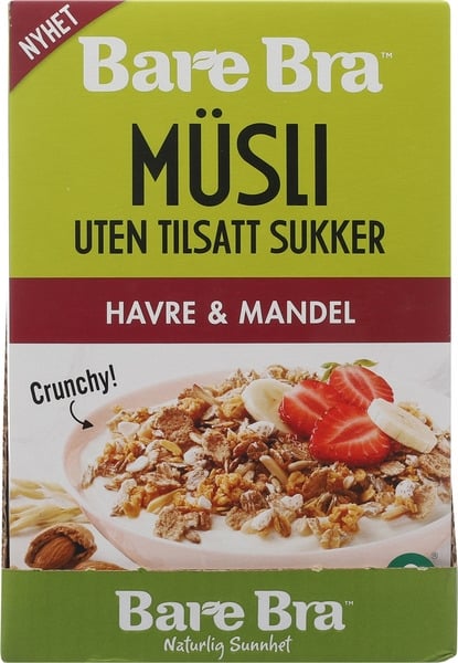 Granola havre & mandel   400g