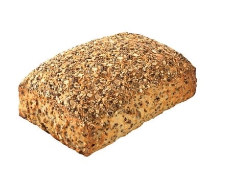 Brosteinsbrød rustikk toppet m/havre, chia & linfrø  20x400g