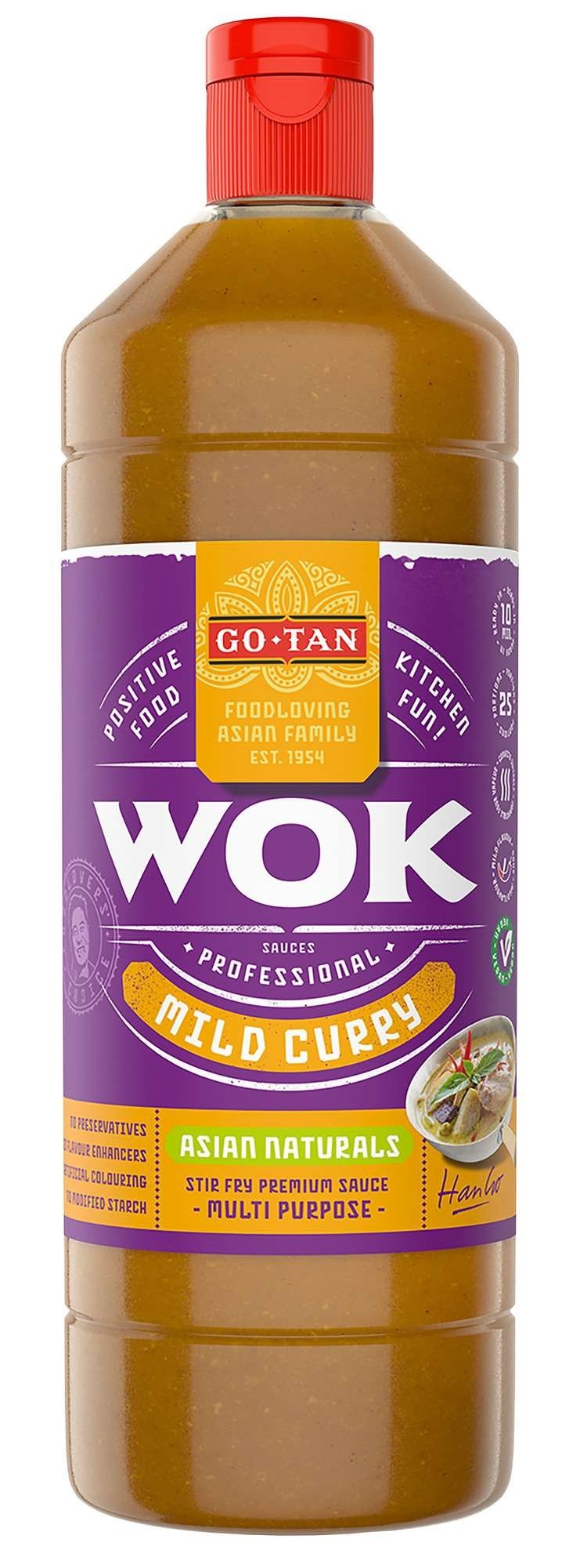 Woksaus mild curry   1,11kg