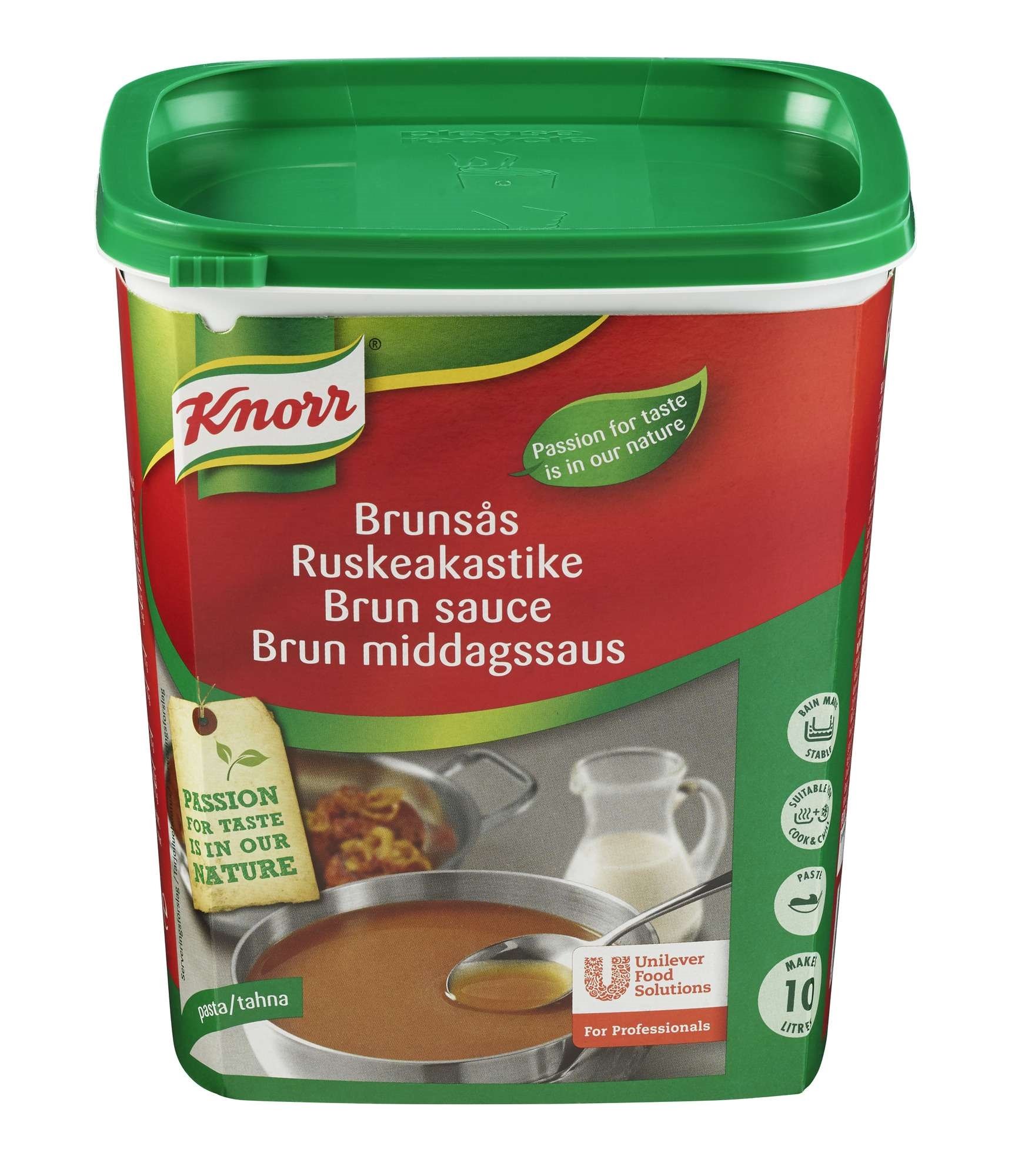 Middagssaus,brun,pasta  10l   1kg