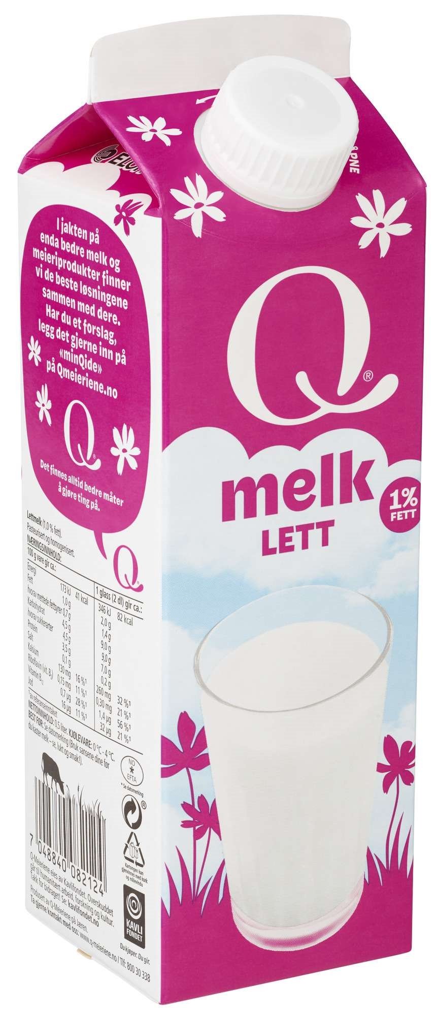 Lettmelk  0,5l