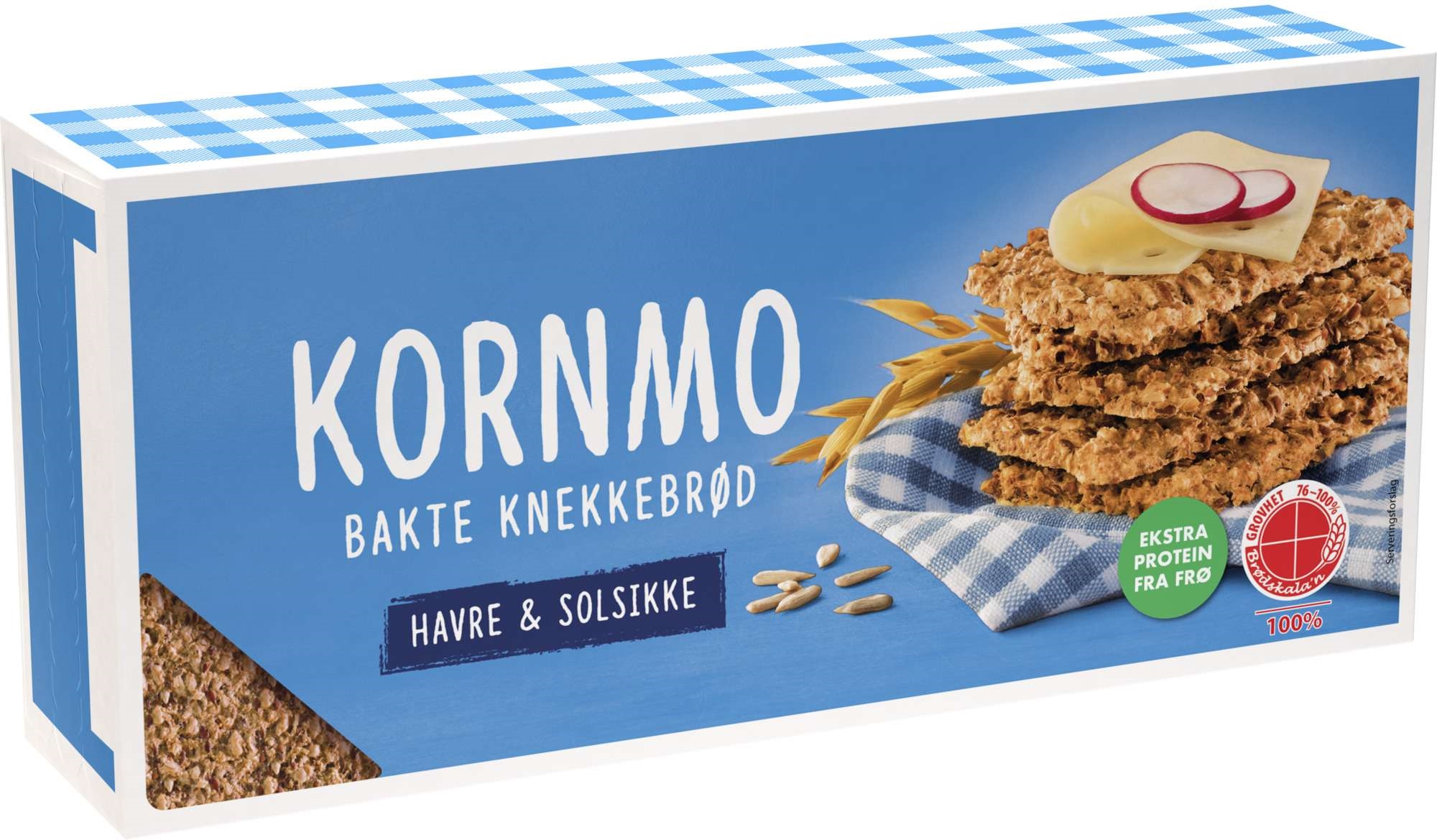 Knekkebrød havre & solsikke   200g