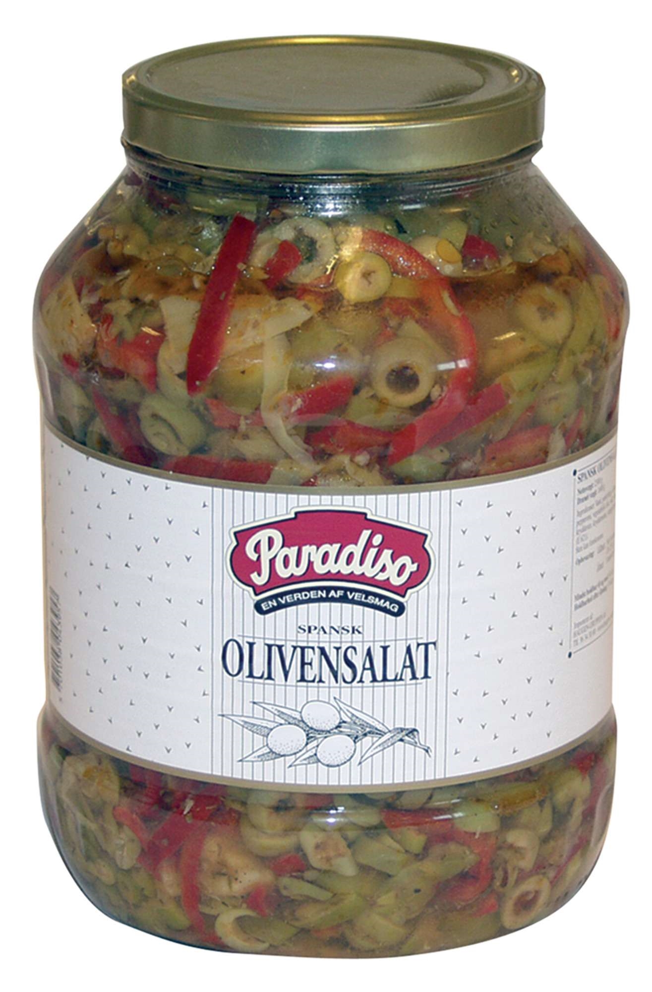 Olivensalat i lake par.   2,3kg