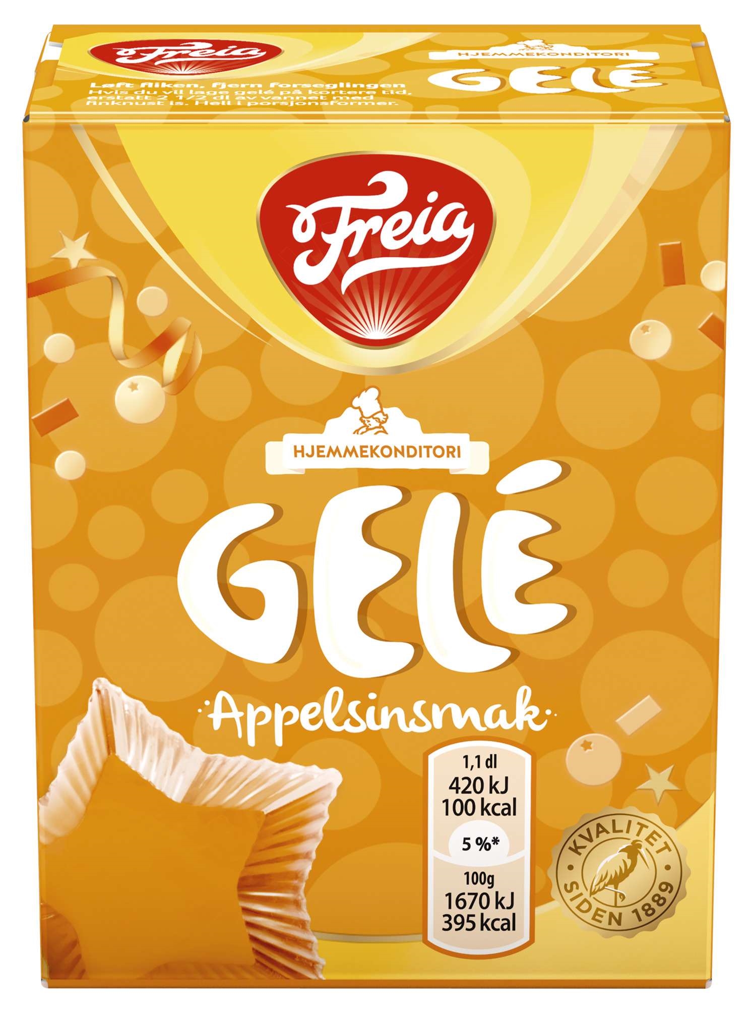 Appelsingele pk   125g