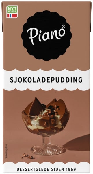 Piano sjokoladepudding   0,5l