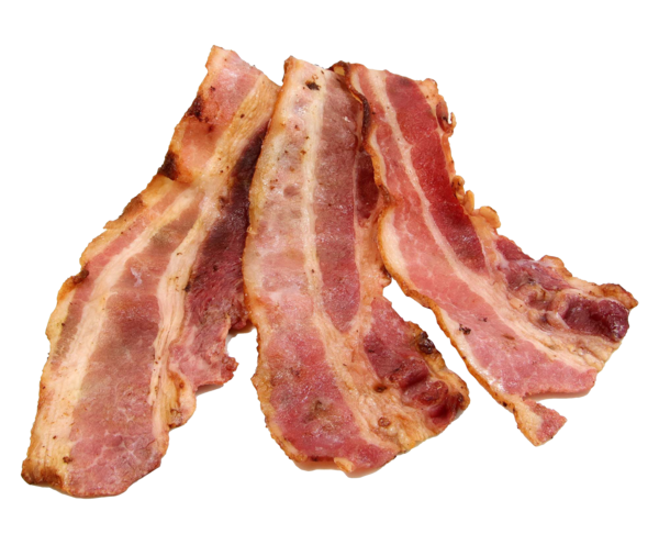 Stekt bacon skivet  1kg