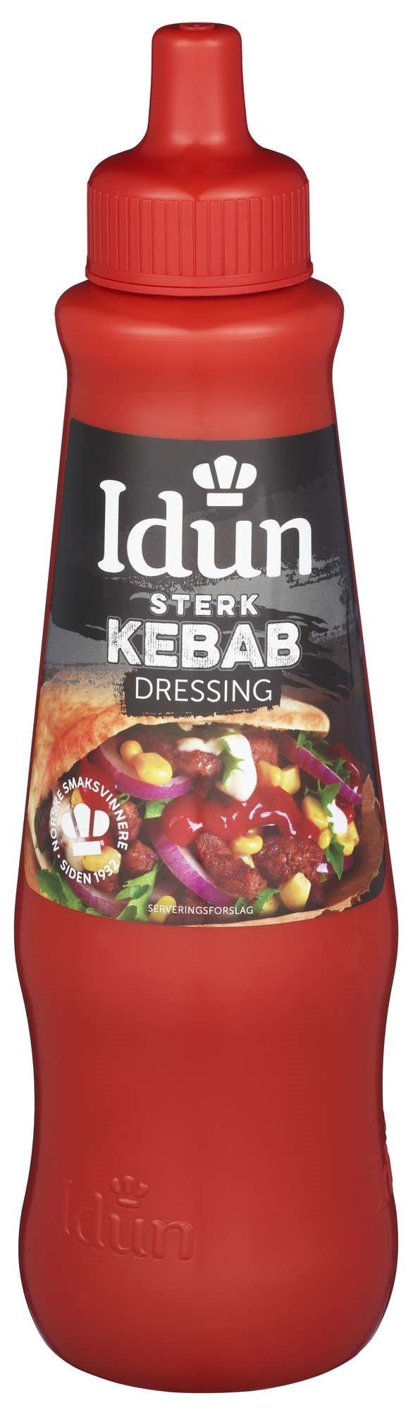 Idun dressing kebab  sterk    890g