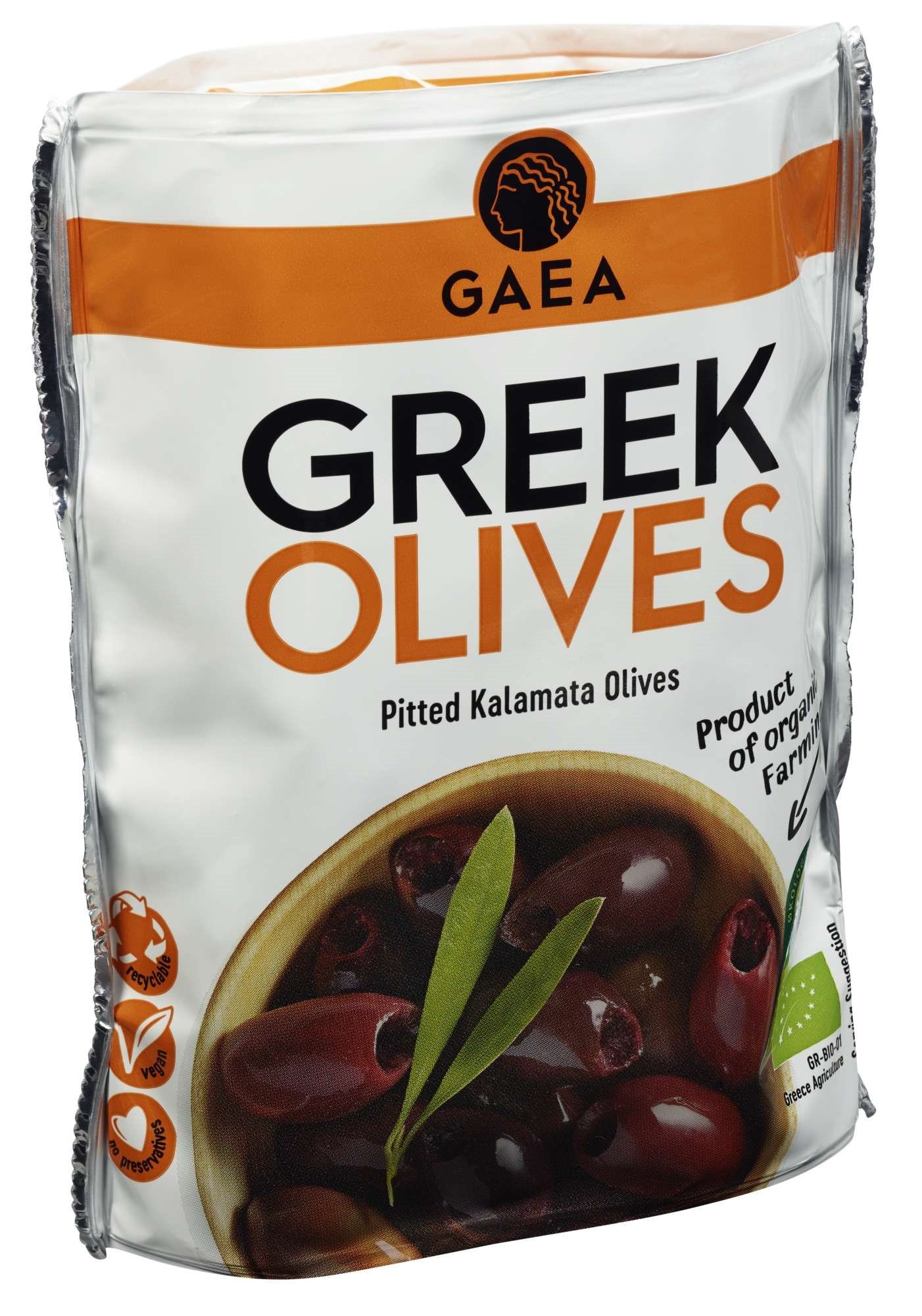 Organic olives pitted kalamata  150g