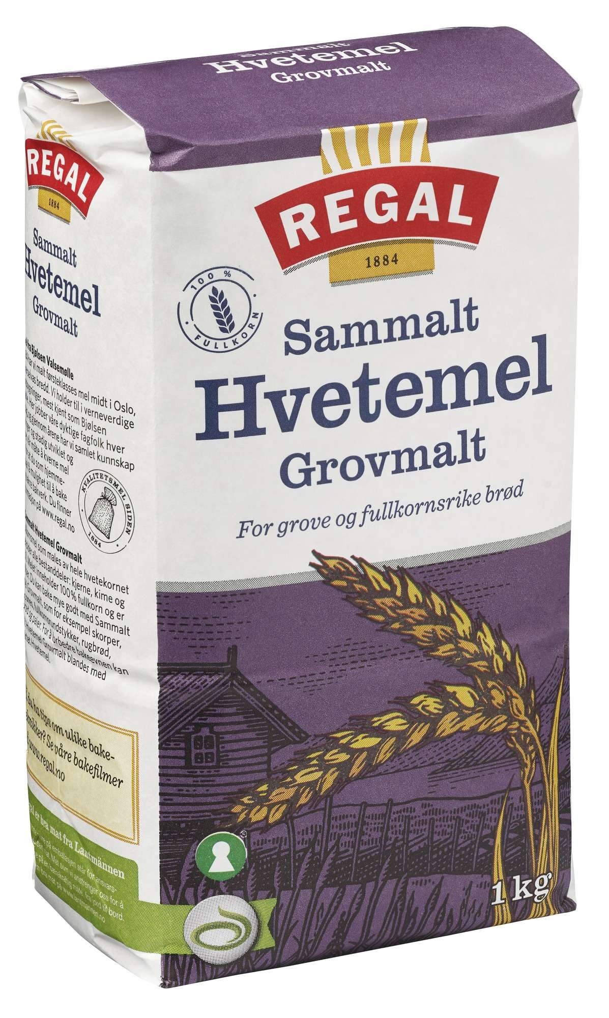 Hvete sammalt grov   1kg