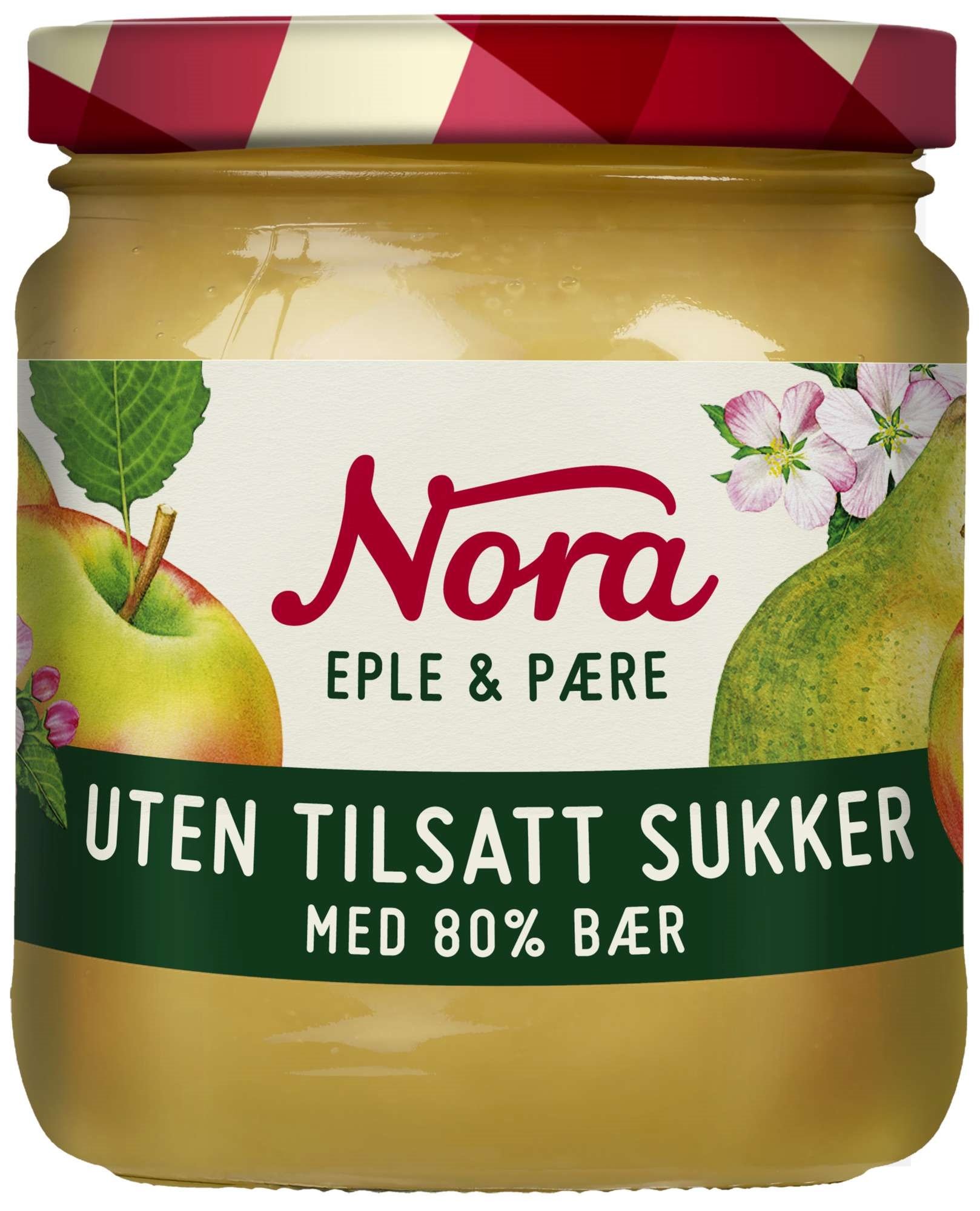 Eple & pæresyltetøy u/tilsatt sukker 285g