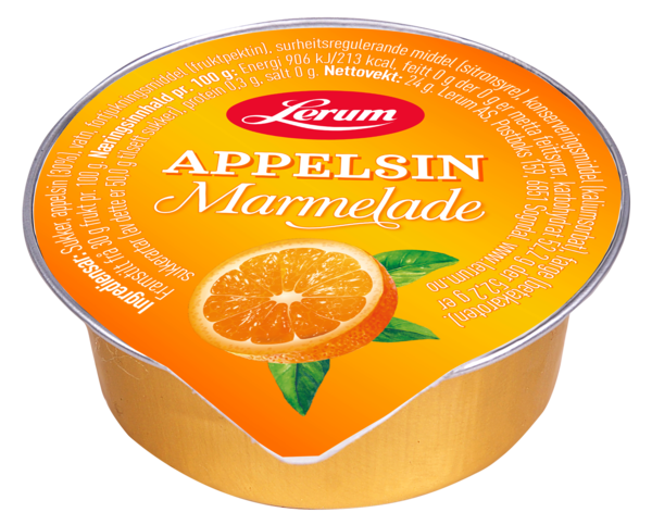 Appelsinmarmelade   100x24g