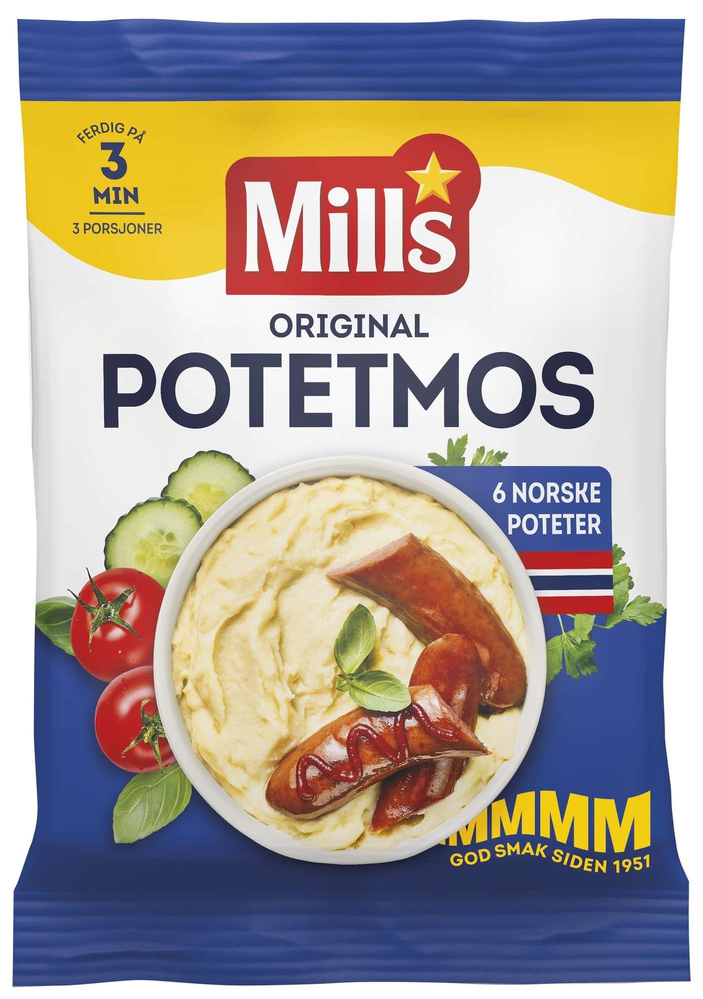 Potetmos vanlig   90g