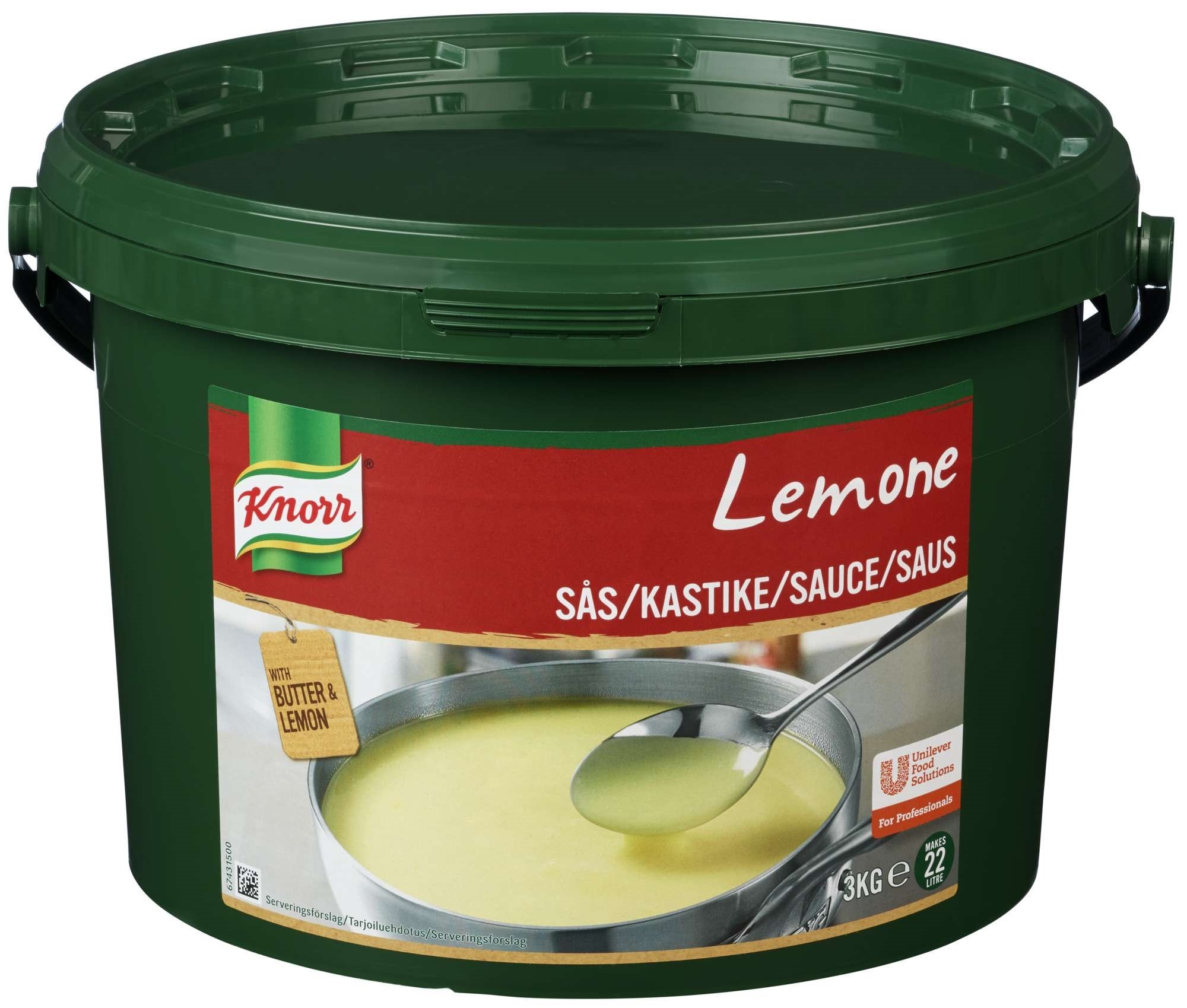 Sauce lemone pulver       22l