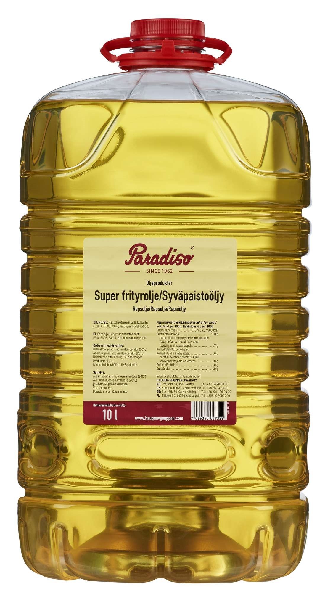 Frityrolje super 100% raps 10l