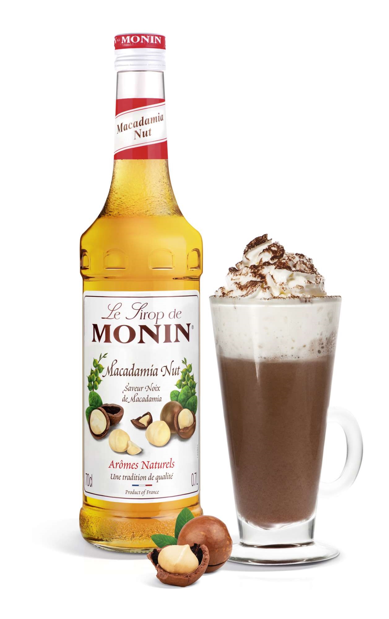 Monin macademia nøtt kaffesirup   70cl