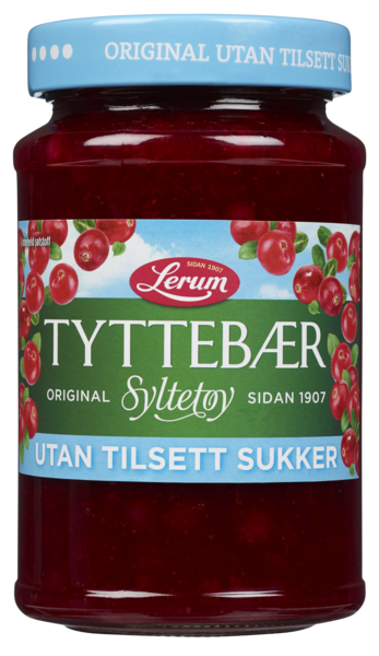 Tyttebær original u/sukker  430g