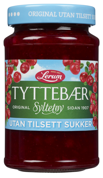 Tyttebær original u/sukker  430g