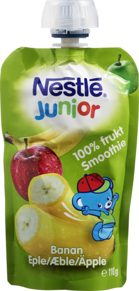 Junior banan eple smoothie 12m  110g