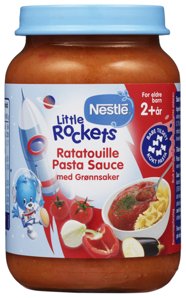 Little rockets ratatouille pasta sauce 2år   190g