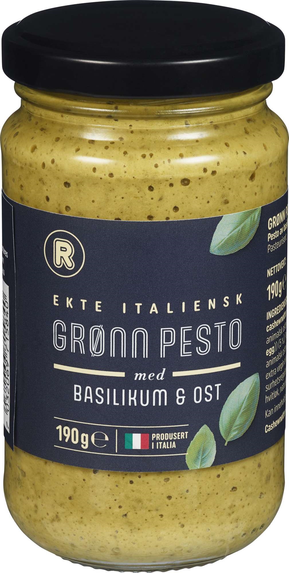 Grønn pesto   190g