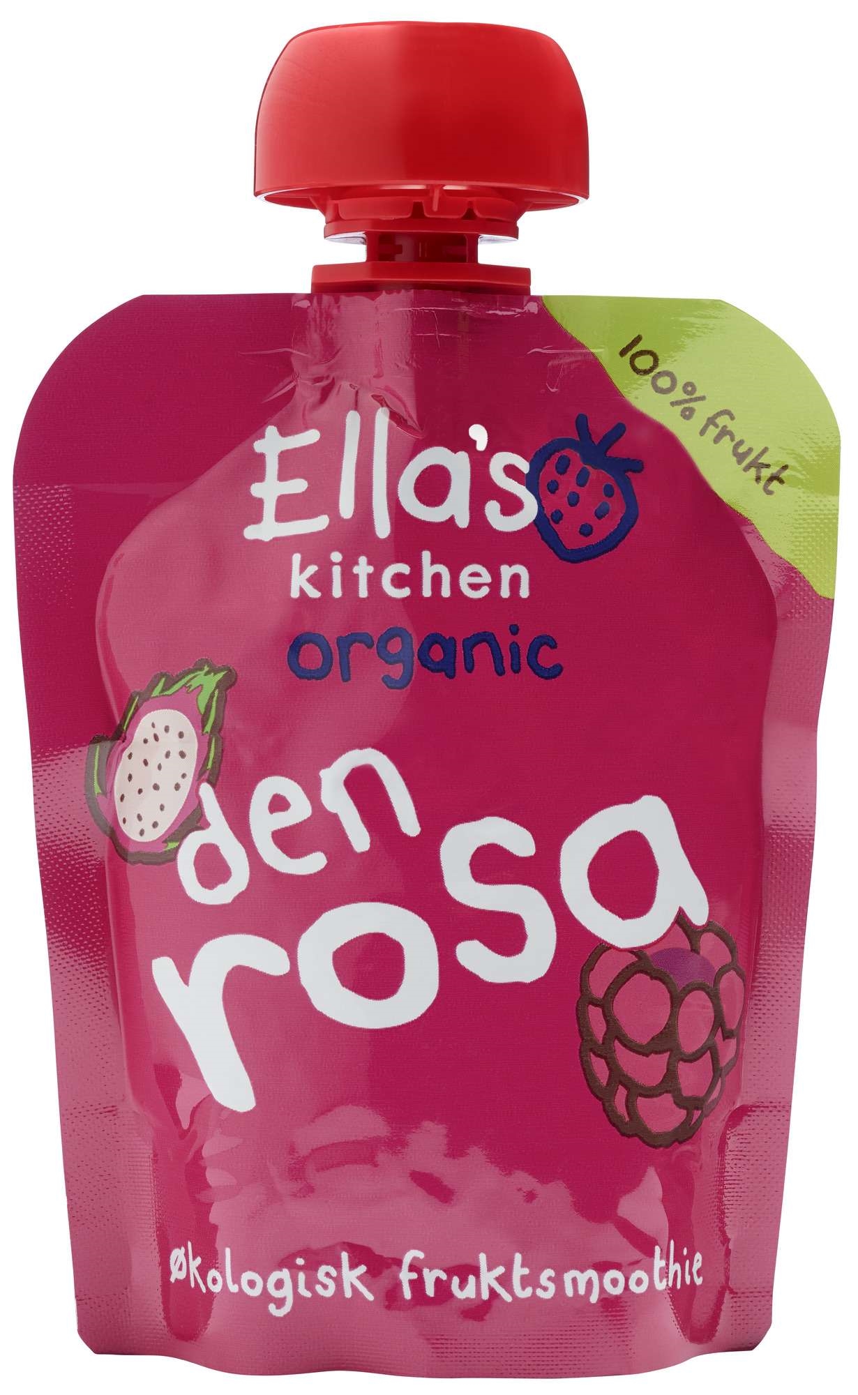 Ellas smoothie den rosa økol.   90g