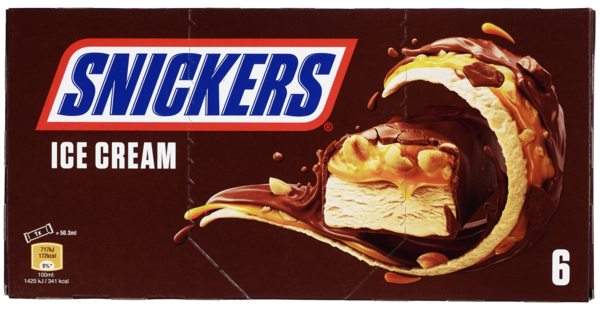 Snickers 6pk   302ml