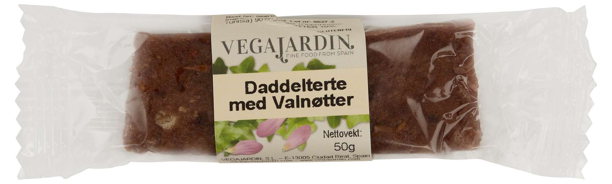 Daddelterte m/valnøtter  50g