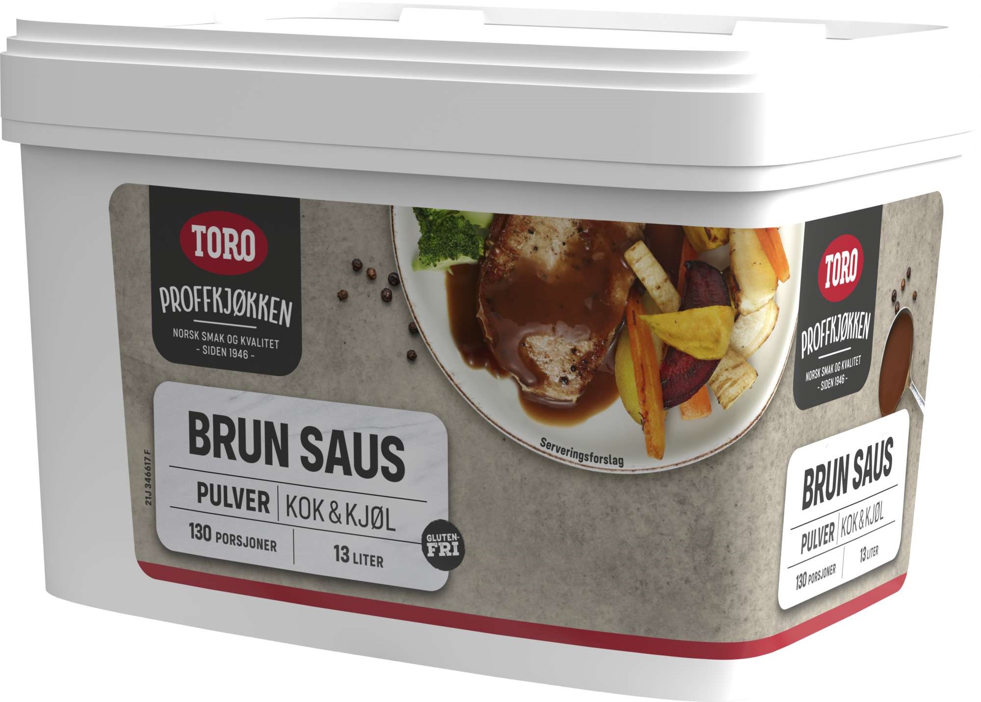 Brun saus kok&kjøl  730g