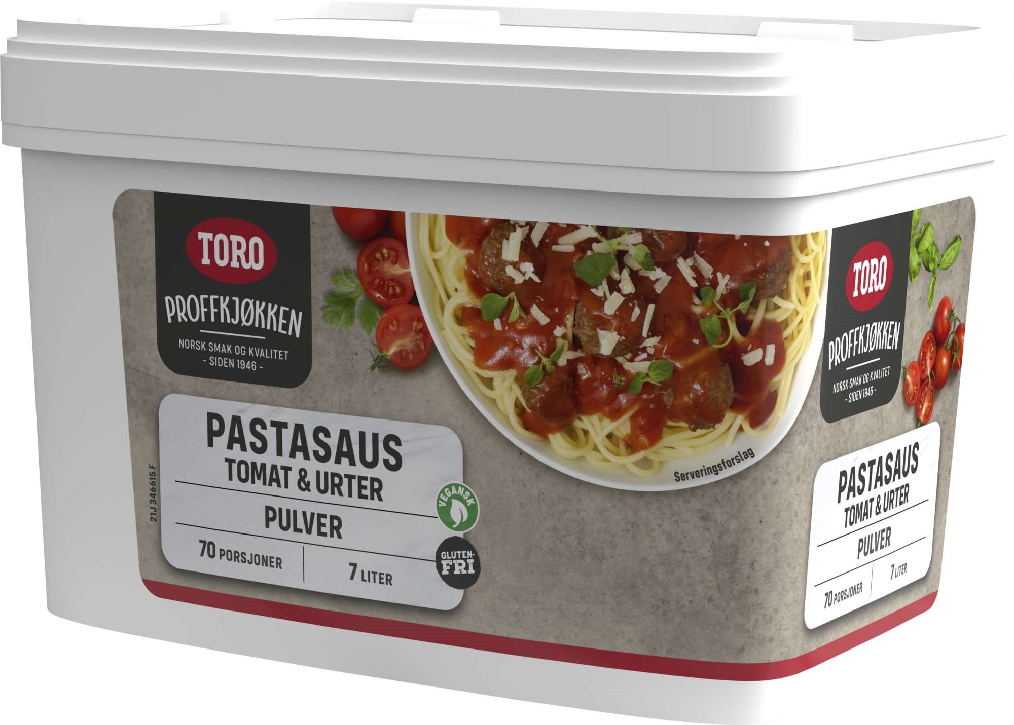 Pastasaus tomat og urter 930g