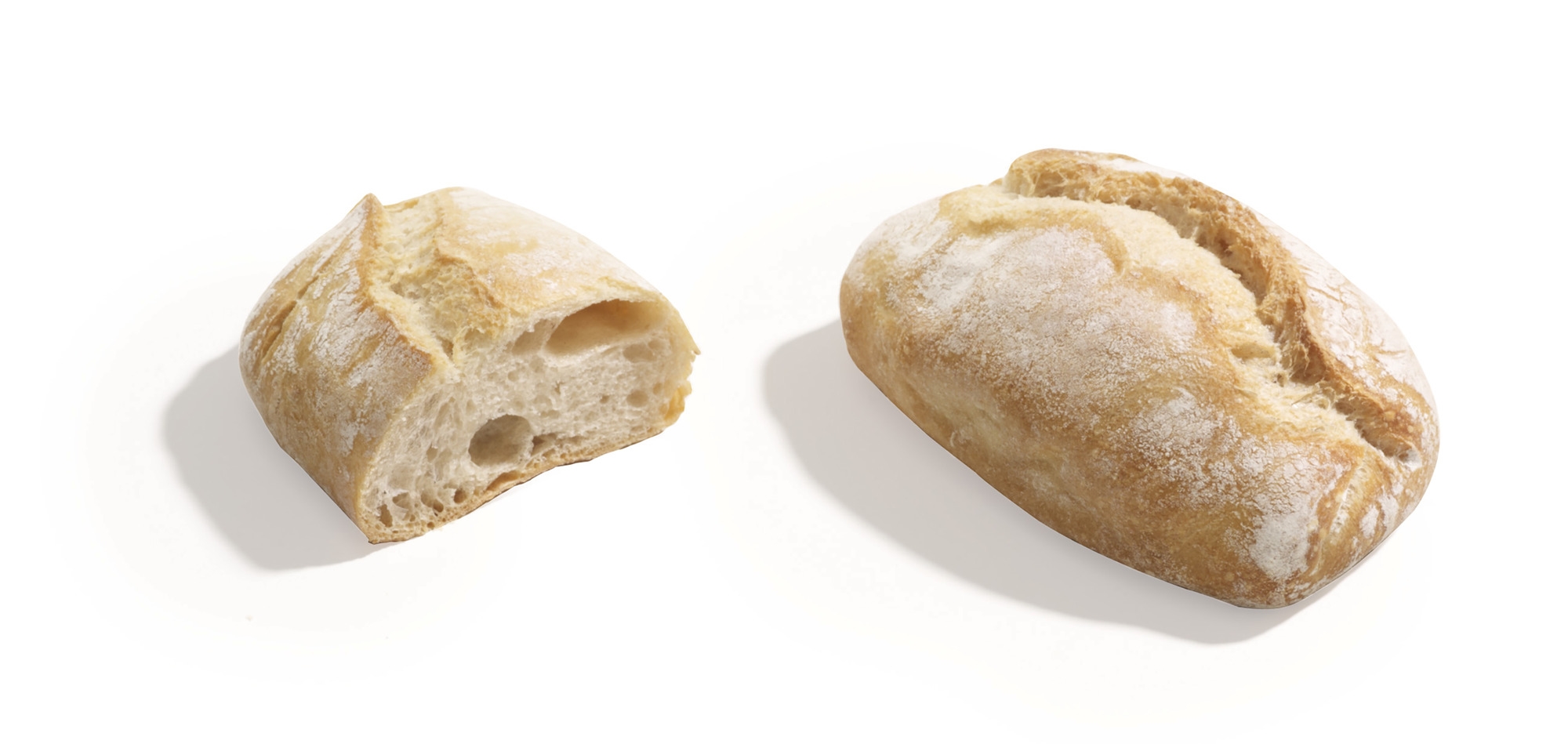 Mini pagnottella rustica chiabatta  35x45g