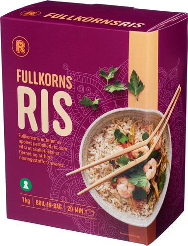 Fullkornsris bib 8x125g