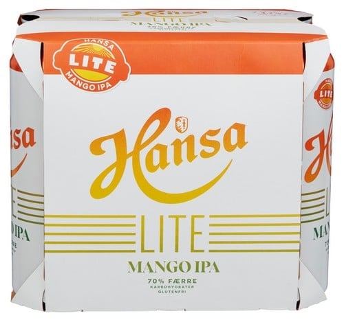 Hansa lite mango ipa bx   4,2%  24x0,5l